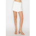 Wrap High-rise Elastic Mini Skort