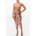 Adjustable Ruching Midi Skirt Set