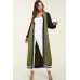Maxi Faux Suede Jacket