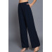 Pin Stripe Woven Straight Pants