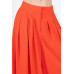 Large Hem Wide Leg Pleated Solid Pants