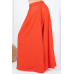 Large Hem Wide Leg Pleated Solid Pants