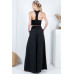 Large Hem Wide Leg Pleated Solid Pants