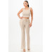 Ribbed Tank Top And Pant Set