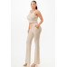 Ribbed Tank Top And Pant Set