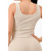 Ribbed Tank Top And Pant Set