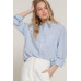 Long Sleeve Linen Blend Shirt