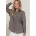 Long Sleeve Linen Blend Shirt