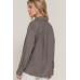 Long Sleeve Linen Blend Shirt