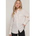 Long Sleeve Linen Blend Shirt