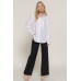 Long Sleeve Linen Blend Shirt