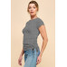 Side Ruched Detail Top