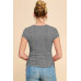Side Ruched Detail Top