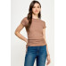 Side Ruched Detail Top