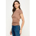 Side Ruched Detail Top
