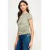 Side Ruched Detail Top