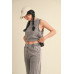 Mineral Wash Sleeveless Top