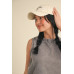 Mineral Wash Sleeveless Top