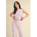 Mineral Wash Sleeveless Top