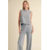 Mineral Wash Sleeveless Top