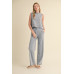 Mineral Wash Sleeveless Top