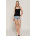 Flower Trim Detail Pointelle Spring Sweater