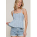 Flower Trim Detail Pointelle Spring Sweater