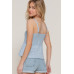Flower Trim Detail Pointelle Spring Sweater