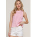 Sleeveless Crochet Spring Sweater