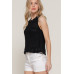 Sleeveless Crochet Spring Sweater