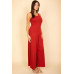 Sleeveless Tank Wide Leg Jumpsuit