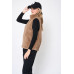 Solid Faux Fur Vest