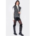 Plaid Tweed Vest