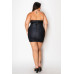Tube Bodycon Mini Dress With Floral Print Front