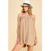 Swiss Dot Woven Romper