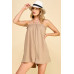 Swiss Dot Woven Romper