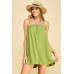 Swiss Dot Woven Romper