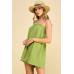 Swiss Dot Woven Romper