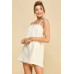 Swiss Dot Woven Romper