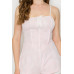 Shirred Ribbon Lace Corset Romper