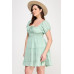 Plus Crinkle Textured Front Tie Mini Dress