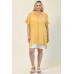 Solid Button Down Loose Fit Long Shirts With Side Slits