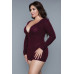 Nala Romper Burgundy