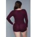 Nala Romper Burgundy