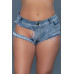 All Eyes On Me Denim Shorts