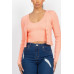 Crop Tank Top & Cardigan Sweater Set