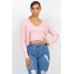 Crop Tank Top & Cardigan Sweater Set