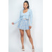 Crop Tank Top & Cardigan Sweater Set