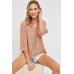 Pointelle Knit Top