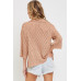 Pointelle Knit Top